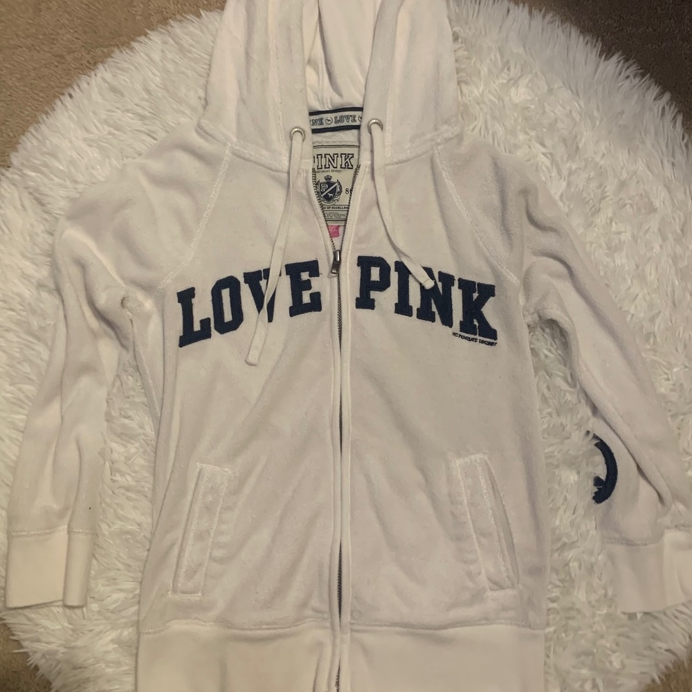 Victoria’s Secret PINK hoodie white